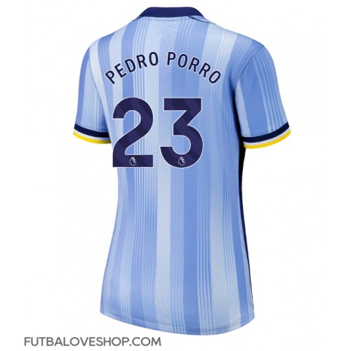 Dres Tottenham Hotspur Pedro Porro #23 Preč pre Ženy 2024-25 Krátky Rukáv